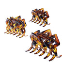 8cm Criss Cross Hair Claw Clips