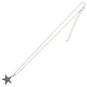 Detailed Pentagram Chain Necklace