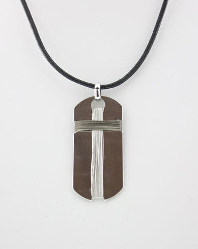 Cross Thong Necklace