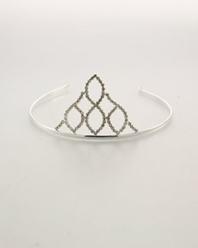 Diamante Stone Pyramid Tiara