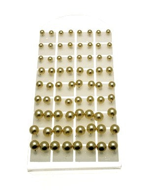Pearl Shape Earrings 3 Sizes