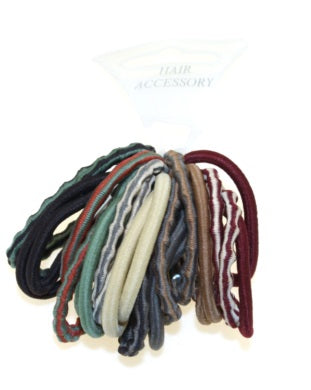 Hair Elastics 24pcs/card