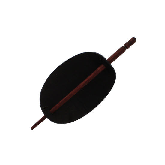 Leather Stick Barrette, Leather Ponytail Holder
