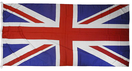 Union Jack Flag with Brass Eyelets