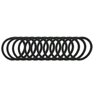 Card of 12 Metal Free Hair Elastics