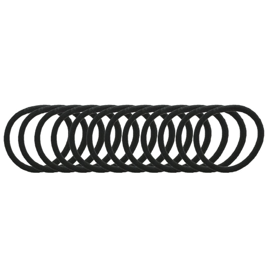 Card of 12 Metal Free Hair Elastics