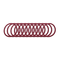 Card of 12 Metal Free Hair Elastics