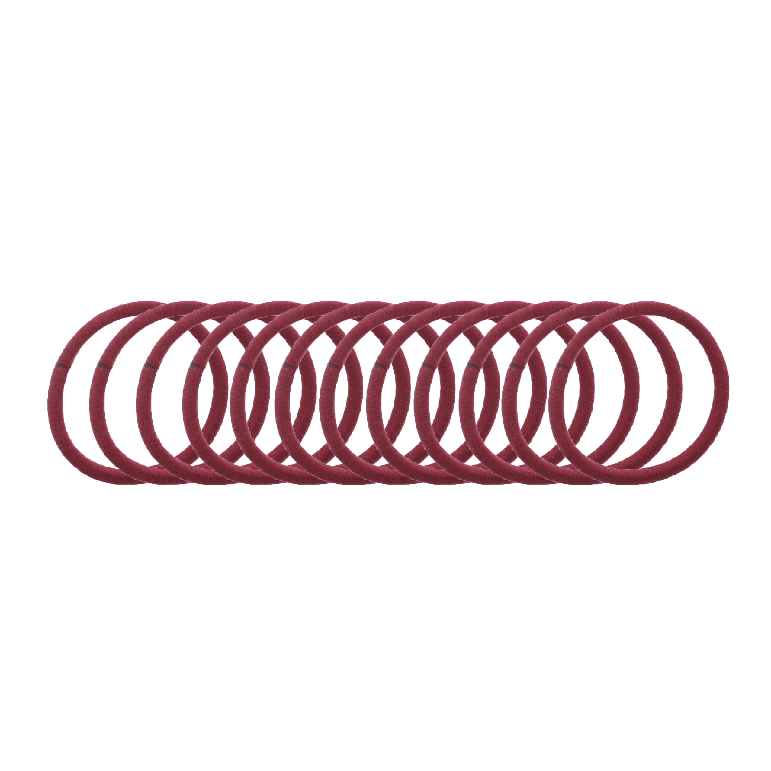 Card of 12 Metal Free Hair Elastics