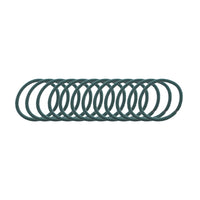 Card of 12 Metal Free Hair Elastics