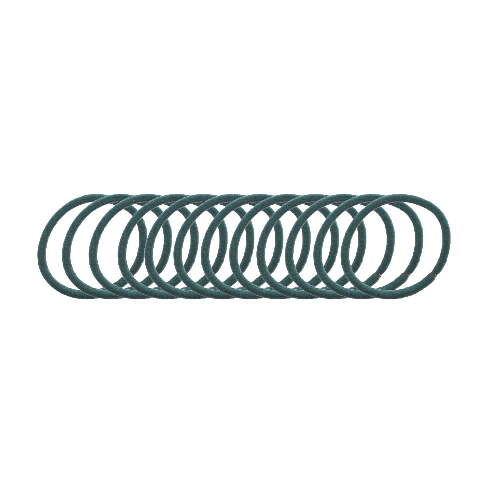 Card of 12 Metal Free Hair Elastics