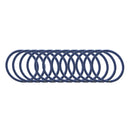 Card of 12 Metal Free Hair Elastics