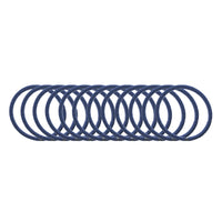 Card of 12 Metal Free Hair Elastics