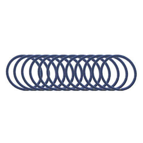 12 on a Card Metal Free Elastics