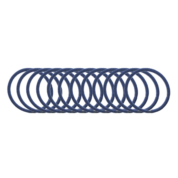 12 on a Card Metal Free Elastics