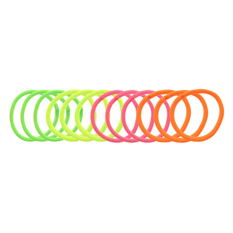 12 on a Card Metal Free Elastics