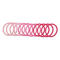 Card of 12 Metal Free Hair Elastics