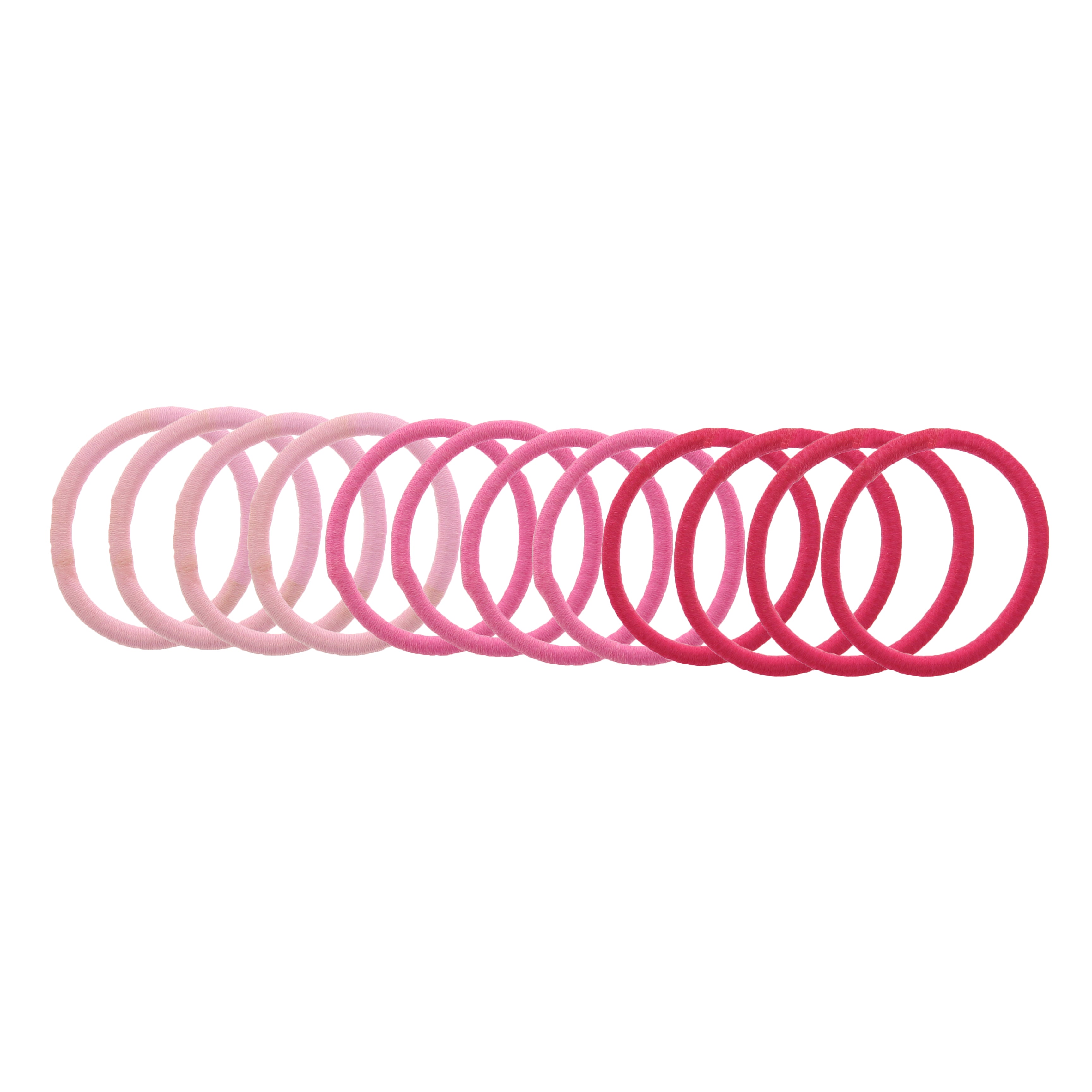 Card of 12 Metal Free Hair Elastics