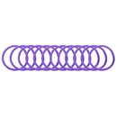 Card of 12 Metal Free Hair Elastics