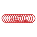 Card of 12 Metal Free Hair Elastics