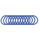 Card of 12 Metal Free Hair Elastics