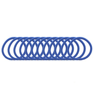 Card of 12 Metal Free Hair Elastics