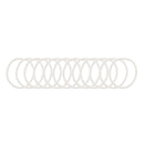 Card of 12 Metal Free Hair Elastics