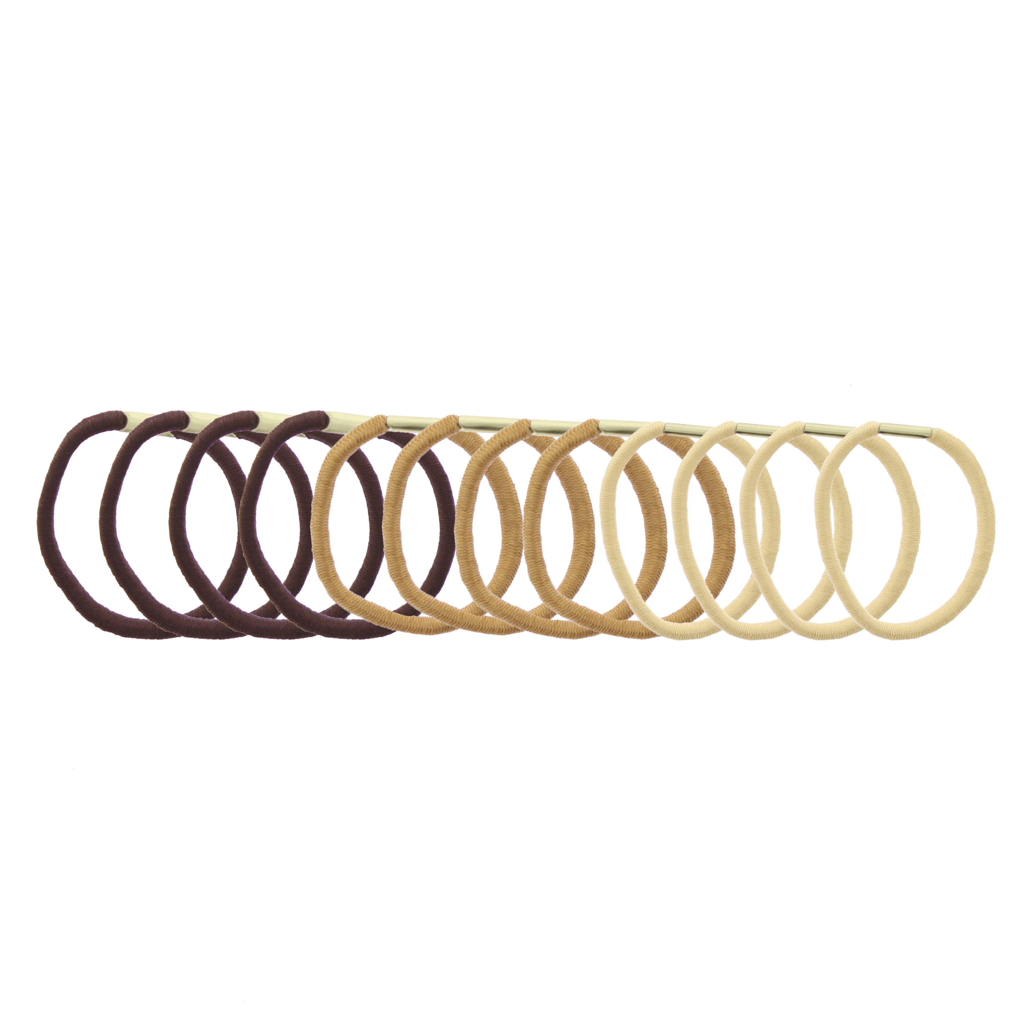 Card of 12 Assorted Elastics