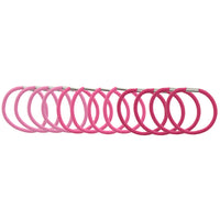 Card of 12 Assorted Elastics