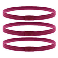 3 on a Card Metal Free Head Elastics