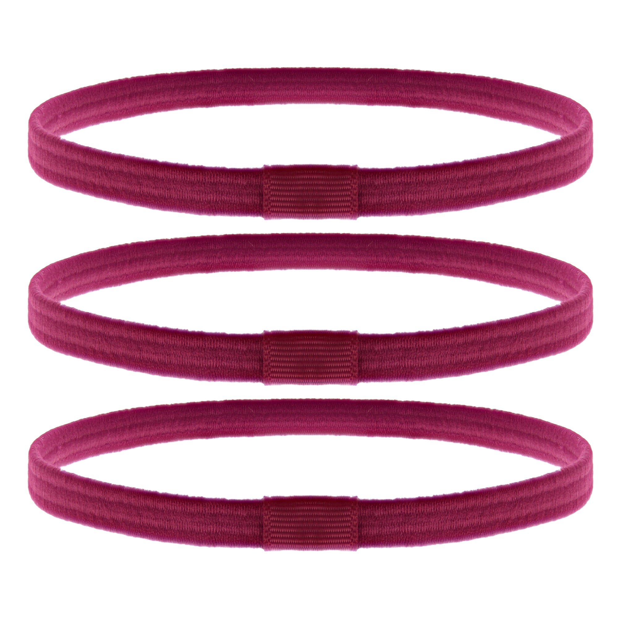 3 on a Card Metal Free Head Elastics