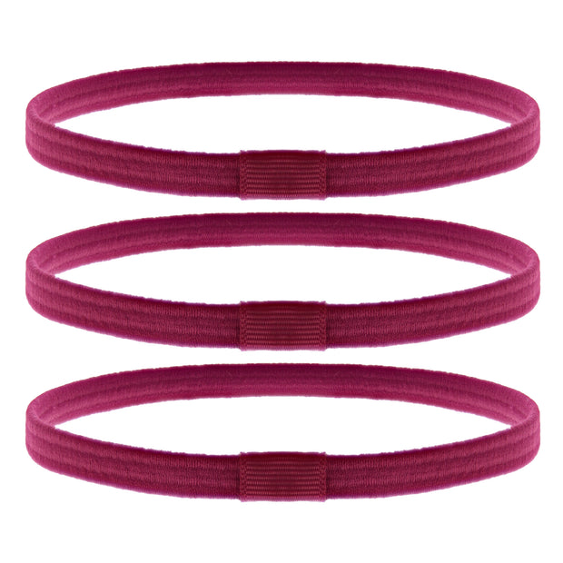 3 on a Card Metal Free Head Elastics