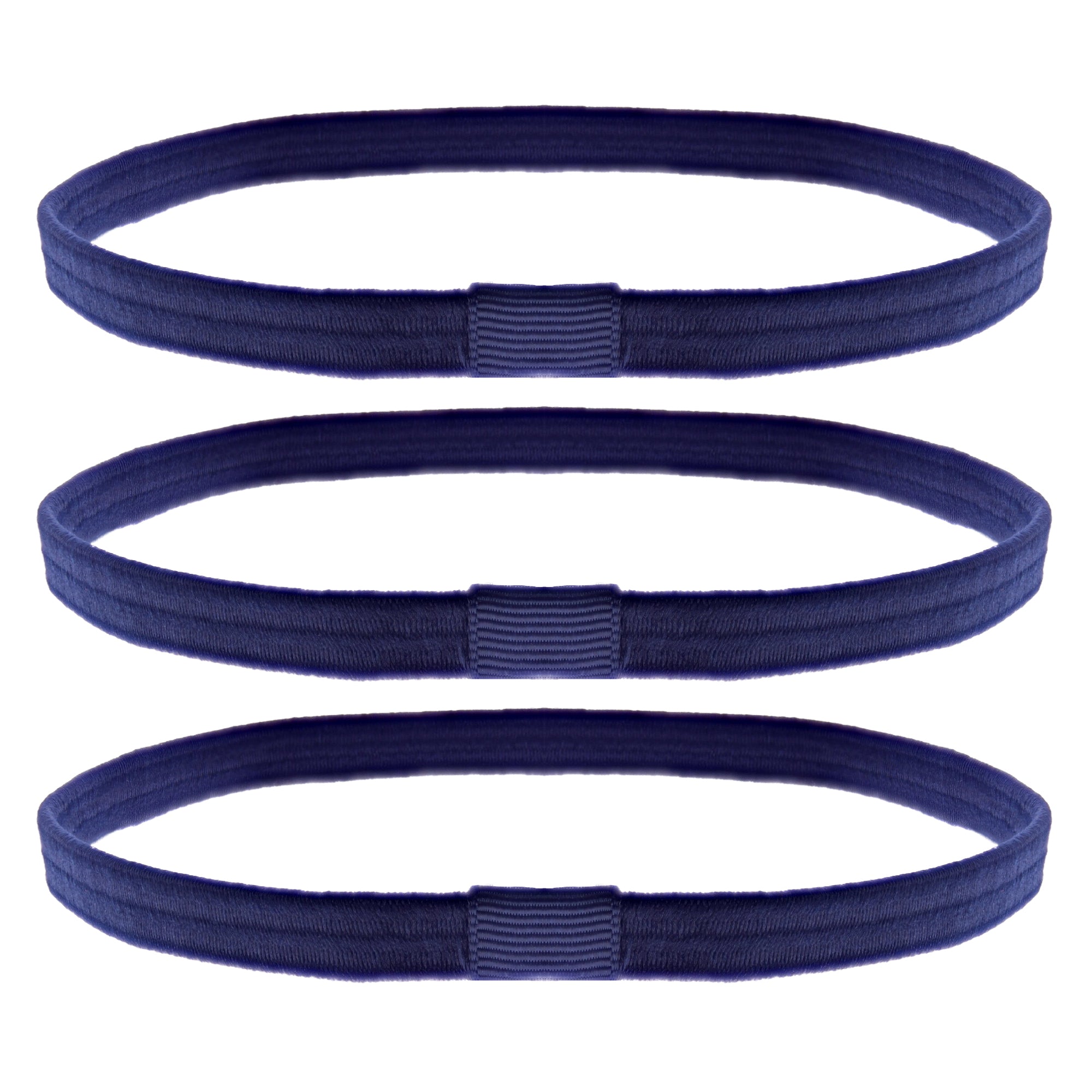 3 on a Card Metal Free Head Elastics