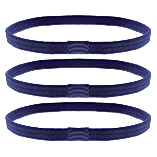 3 on a Card Metal Free Head Elastics