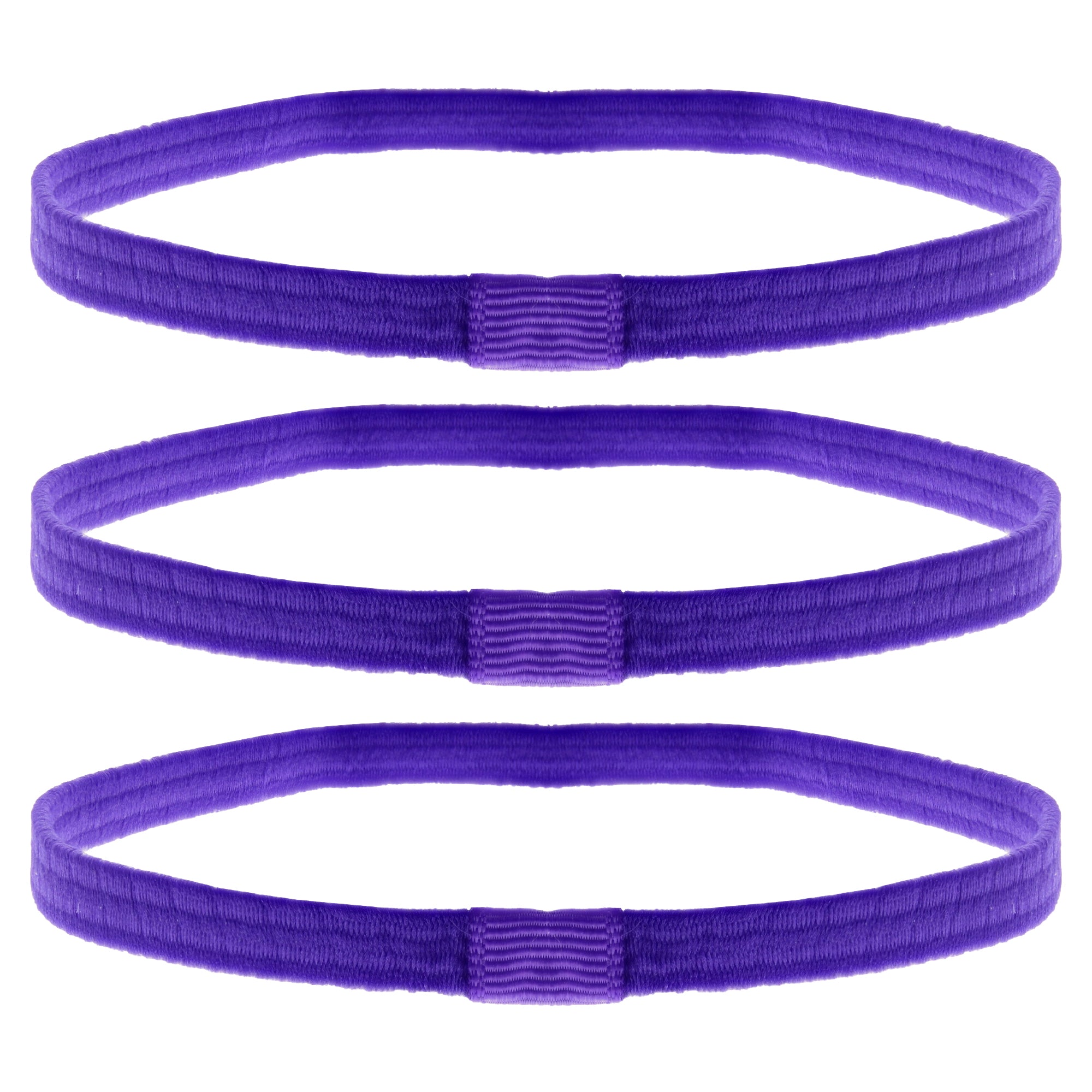 3 on a Card Metal Free Head Elastics