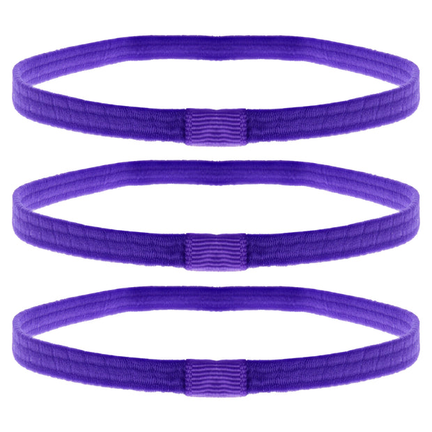 3 on a Card Metal Free Head Elastics