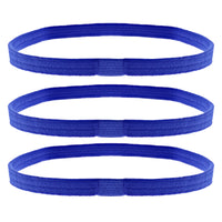 3 on a Card Metal Free Head Elastics