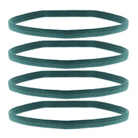 4 on a Card Metal Free Head Elastics