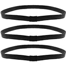 3 on a Card Metal Free Head Elastics