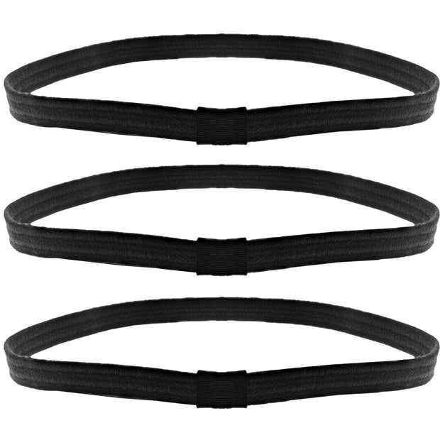 3 on a Card Metal Free Head Elastics