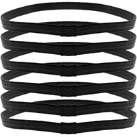 Cardof 6  Metal Free Head Elastics