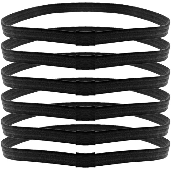 Cardof 6  Metal Free Head Elastics