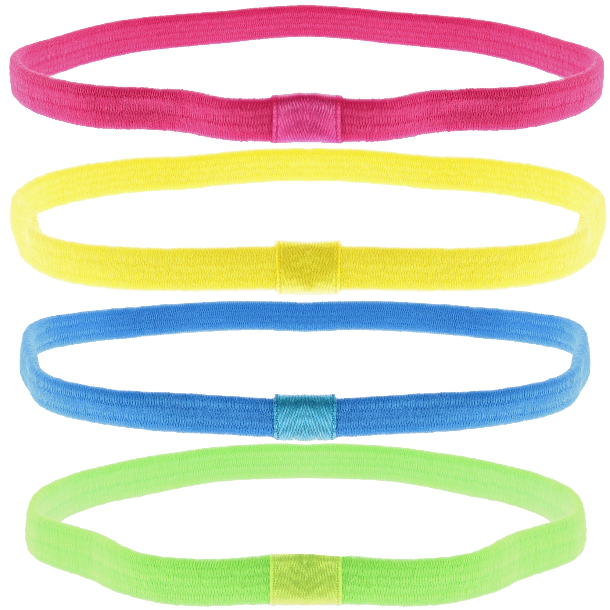 4 on a Card Metal Free Head Elastics