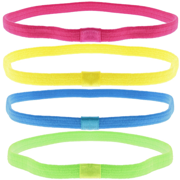 4 on a Card Metal Free Head Elastics