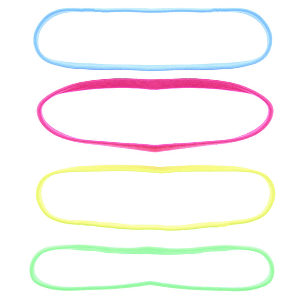 4 on a Card Metal Free Head Elastics