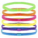 Cardof 6  Metal Free Head Elastics