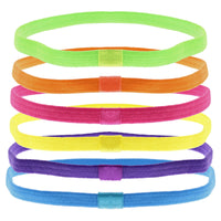 Cardof 6  Metal Free Head Elastics