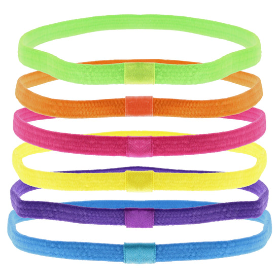 Cardof 6  Metal Free Head Elastics