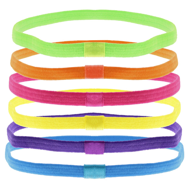 6 on a Card Metal Free Head Elastics