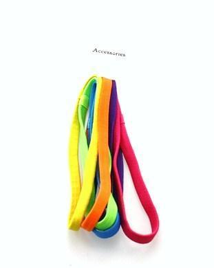 6 on a Card Metal Free Head Elastics