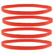4 on a Card Metal Free Head Elastics